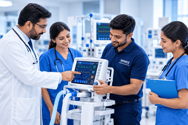 Medical equipment service professionals