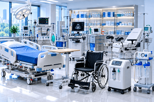 Medical equipment available for rental